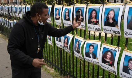 This Brooklyn High School Found a Way to Honor Its Graduating Seniors