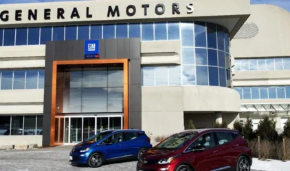 General Motors third-quarter sales drop due to chip shortages