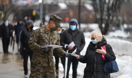 New York sees record daily high of new Covid-19