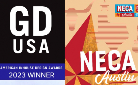 NECA’s Creative Team Wins National Graphic Design Award