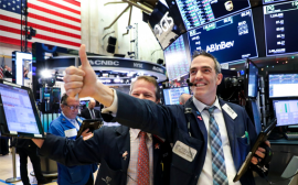 U.S. stock market ended year higher