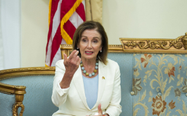 Nancy Pelosi arrived in Singapore as part of an Asian tour that may include a stop in Taiwan