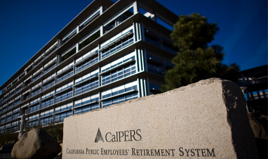 CalPERS has invested in large companies