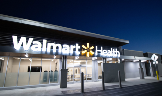 Walmart increased online sales