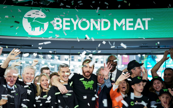 Beyond Meat shares up 36%