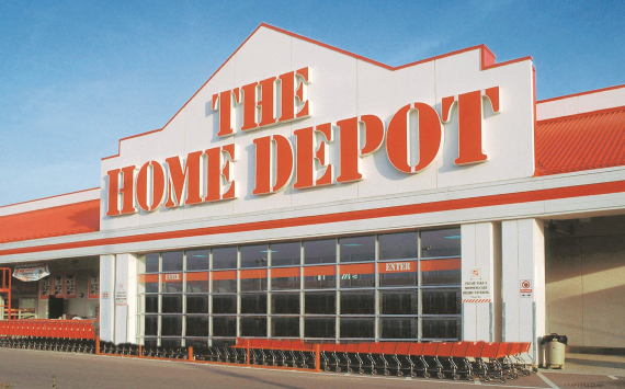 Home Depot's sales up 32.7%