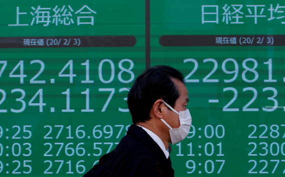 Chinese shares fell on fears of foreign capital flight