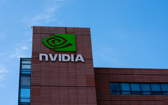 Nvidia shares up 5%