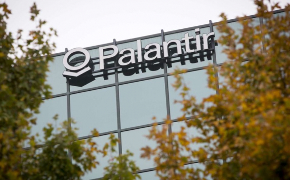 Palantir shares up 9%