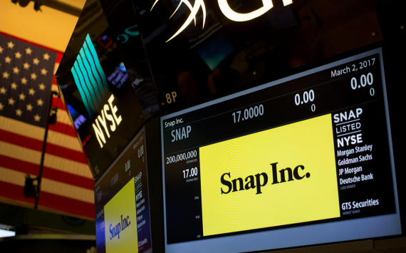 Facebook, Twitter and Google shares fall after Snap's report