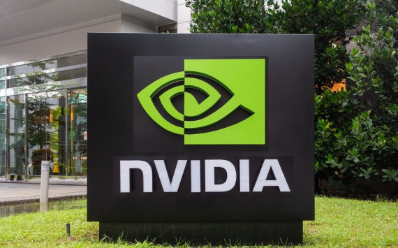 Nvidia shares up 5%